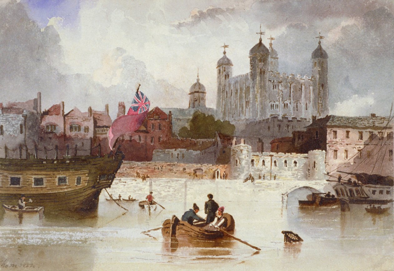 Tower of London, c1800 av Thompson