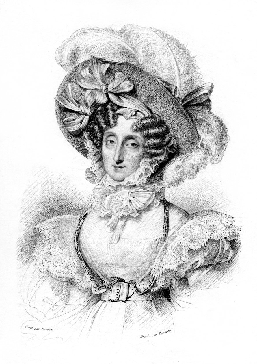Maria Amalia fra de to Siciliene, 1800-tallet. av Thomson