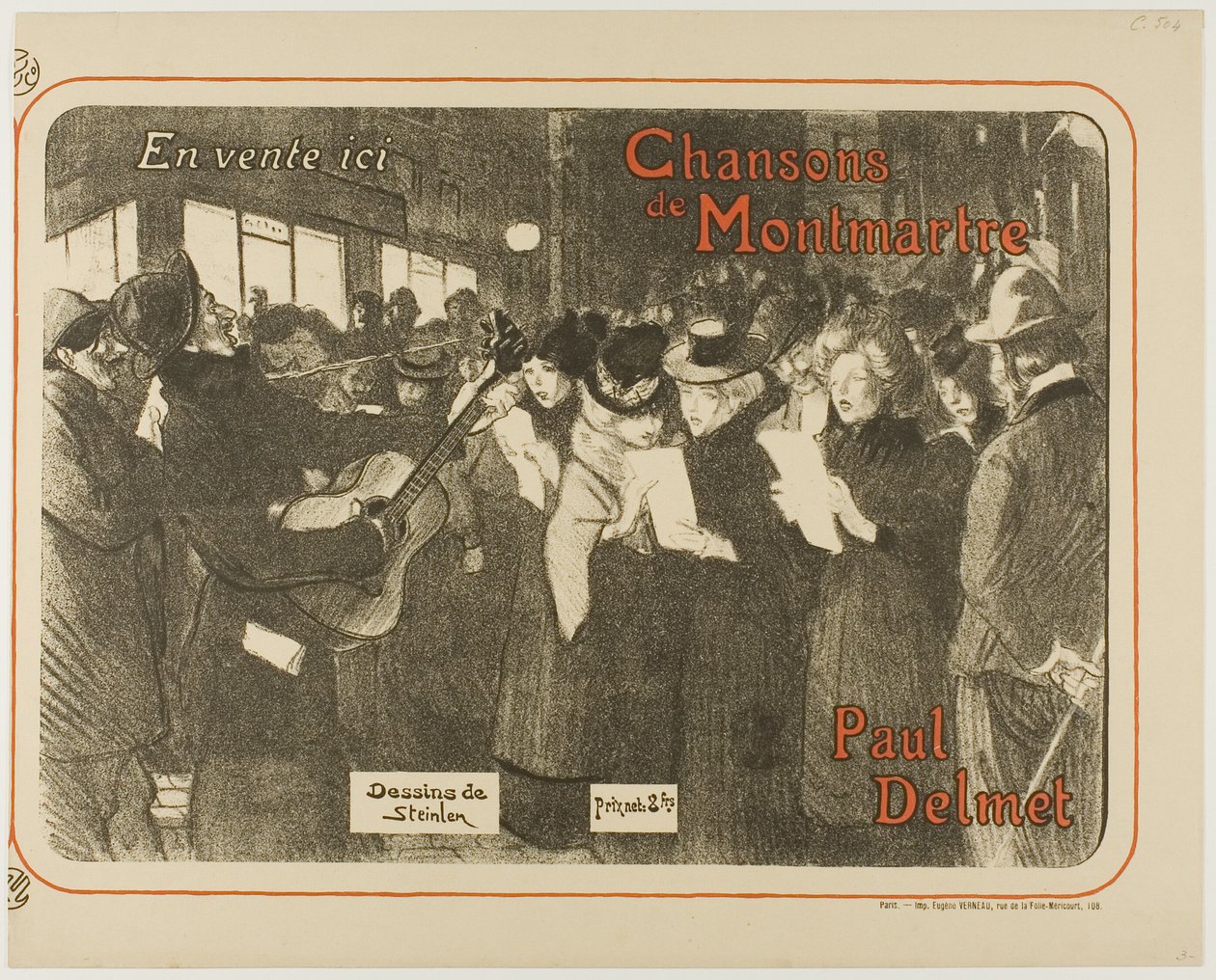  av Théophile Alexandre Pierre Steinlen