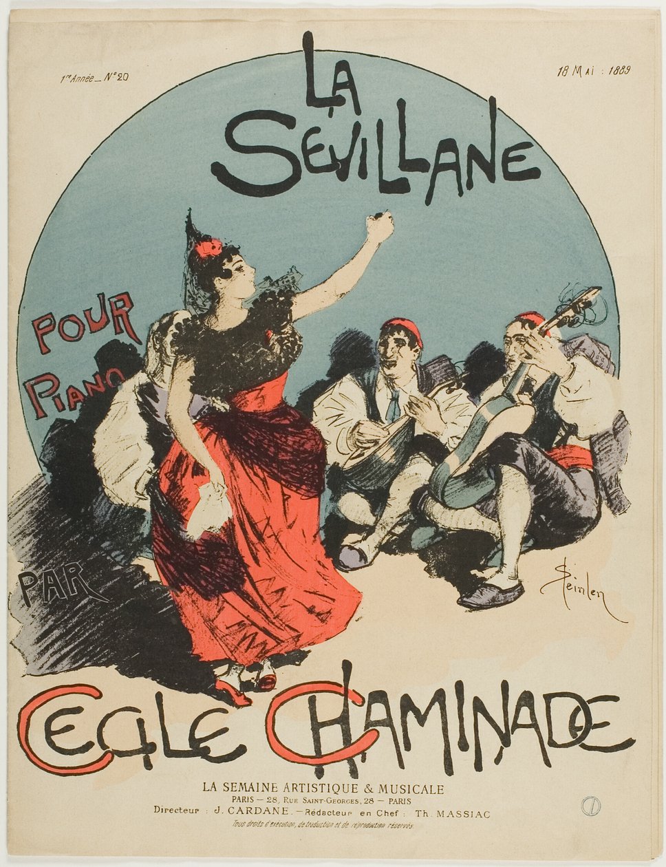  av Théophile Alexandre Pierre Steinlen