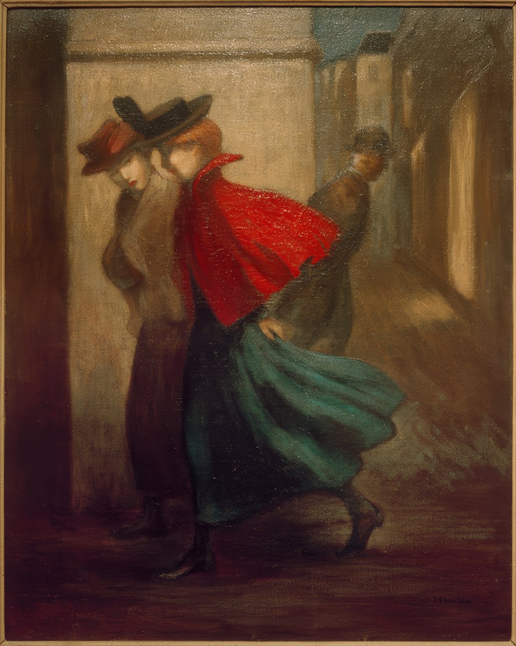 De to pariserne av Théophile Alexandre Steinlen