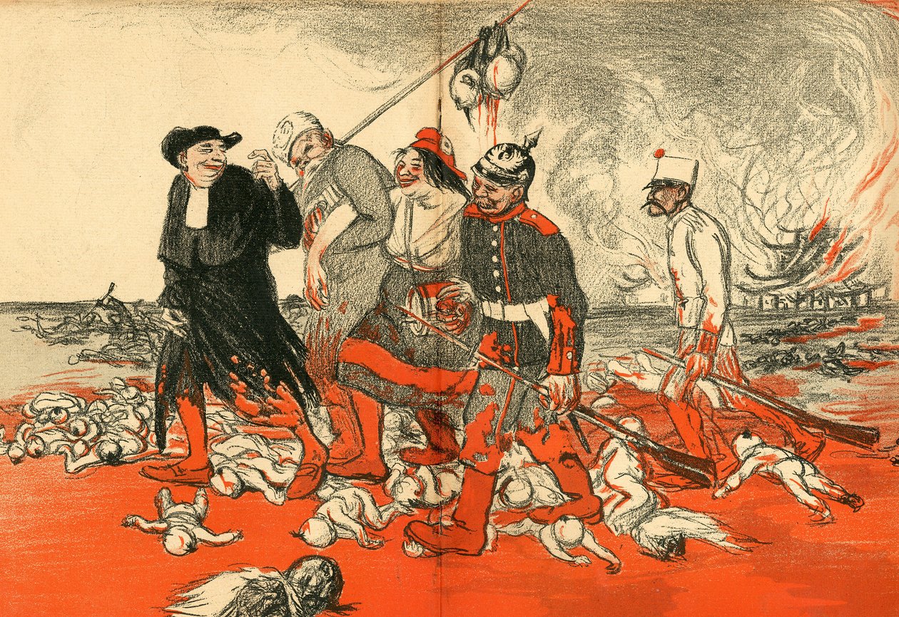 L'Plate au beurre, nummer 47, Satirical in Colors av Théophile Alexandre Steinlen