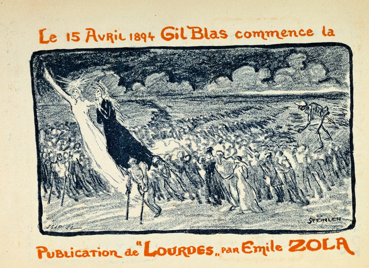 Den 15. april av Théophile Alexandre Steinlen