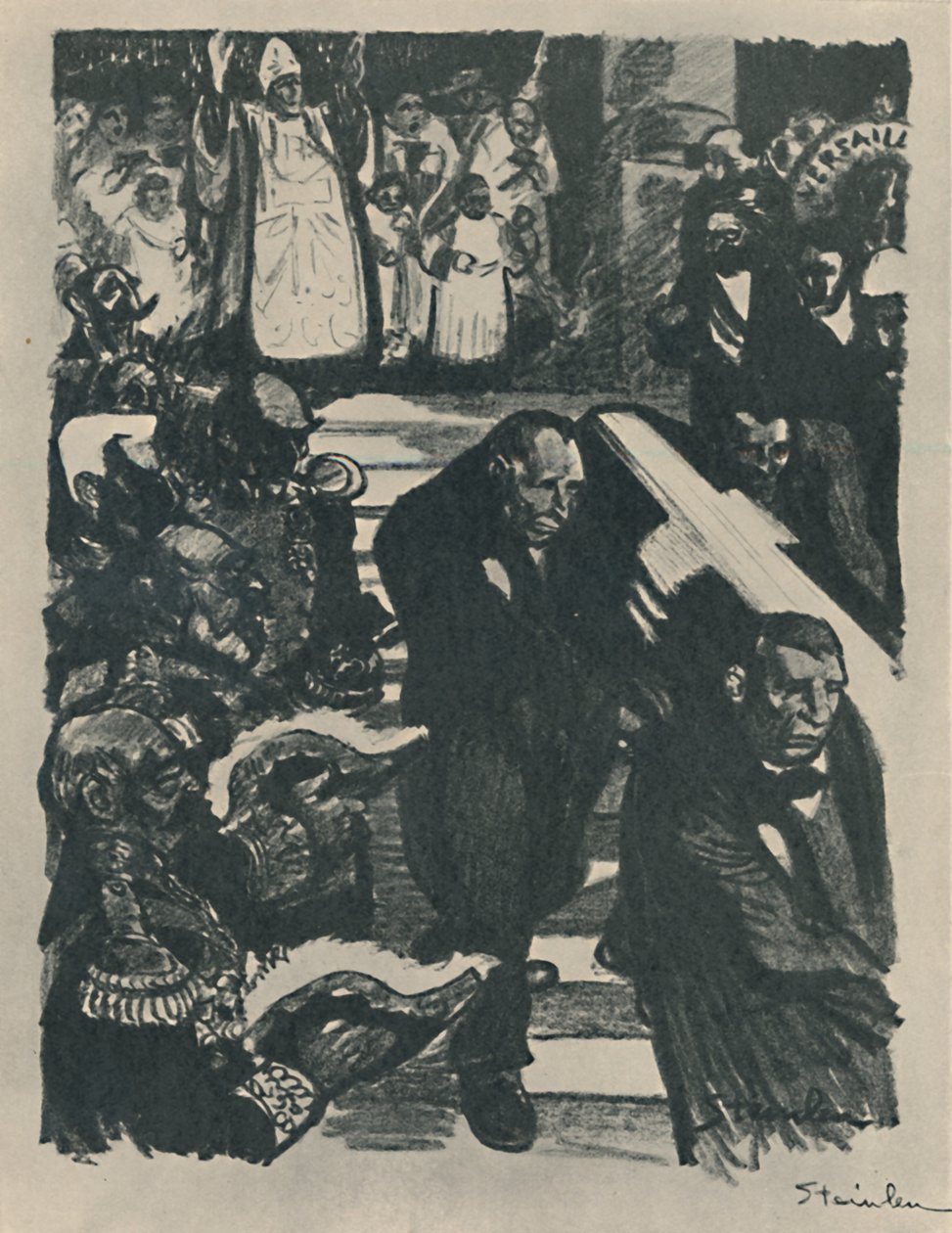 Rochefort dør, 1898, 1919 av Théophile Alexandre Steinlen