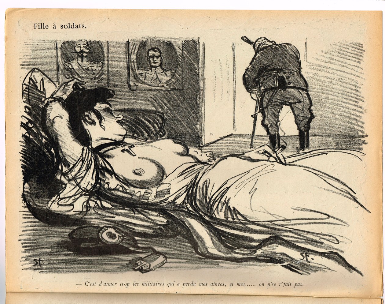 Smørtallerkenen, satirisk i farger av Théophile Alexandre Steinlen