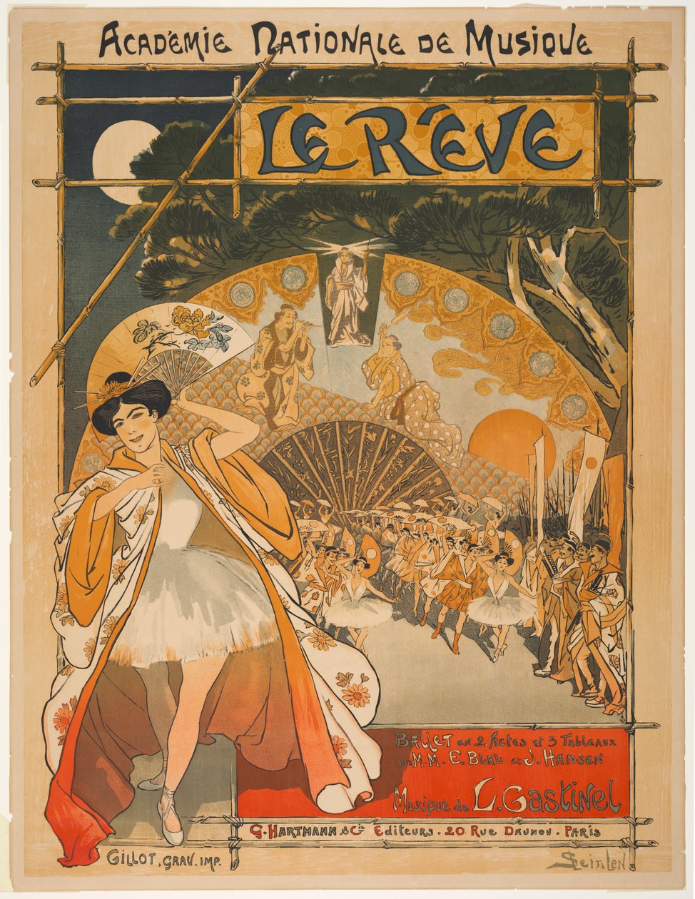 Drømmen av Théophile Alexandre Steinlen
