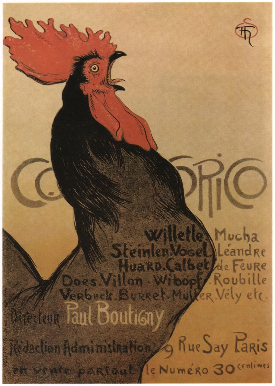 Ukjent bilde av Théophile Alexandre Steinlen