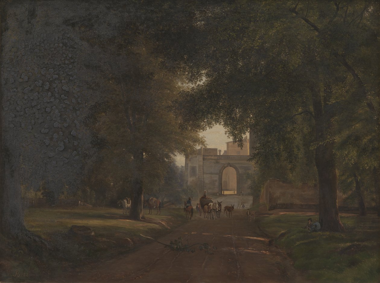 Utenfor Ariccia av Thorald Brendstrup