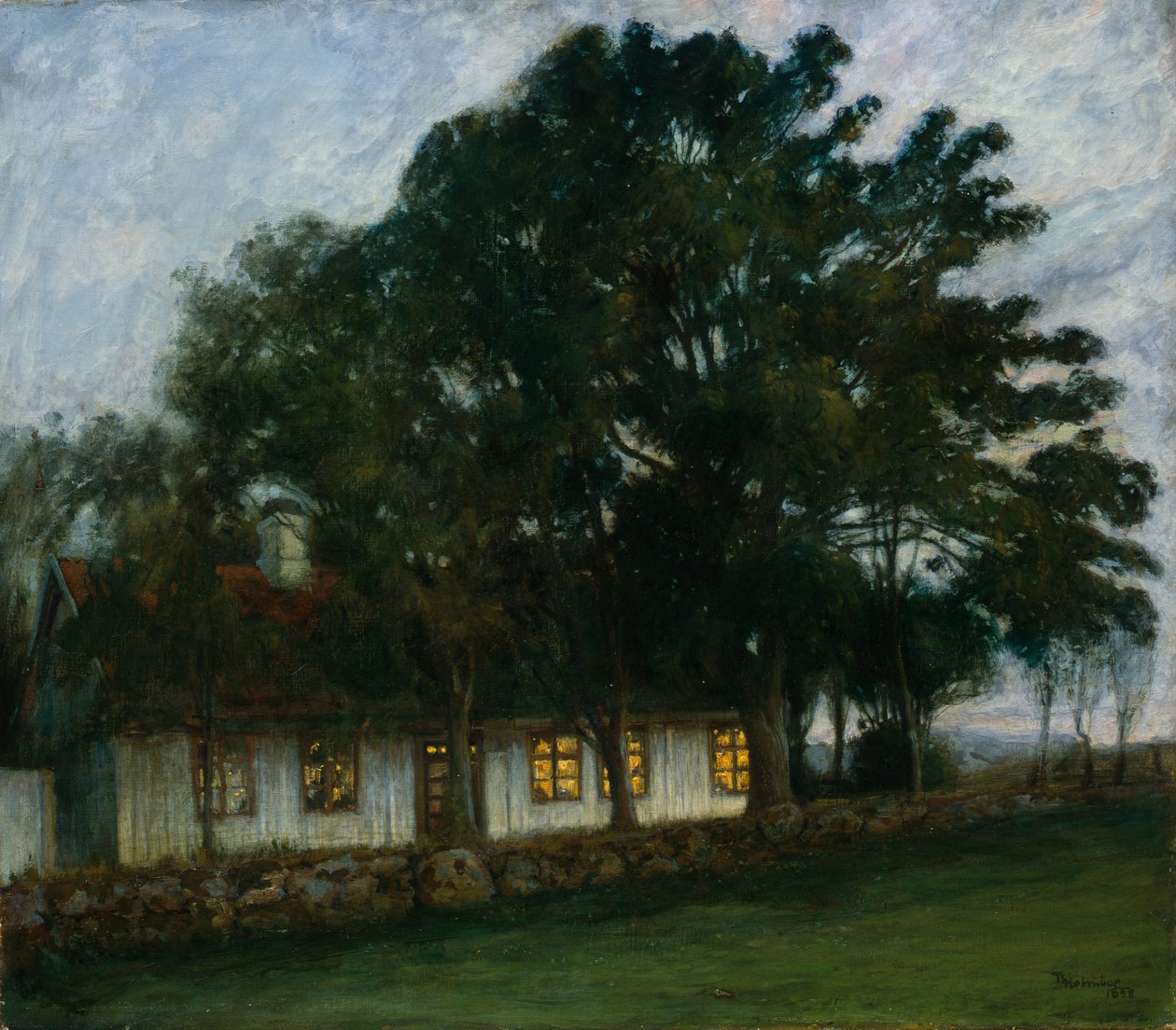 Kveldstemning av Thorolf Holmboe