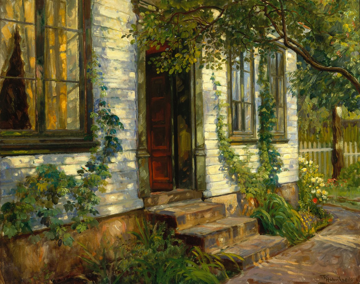 Sol på Gamle Husveggen, Fredriksvern av Thorolf Holmboe