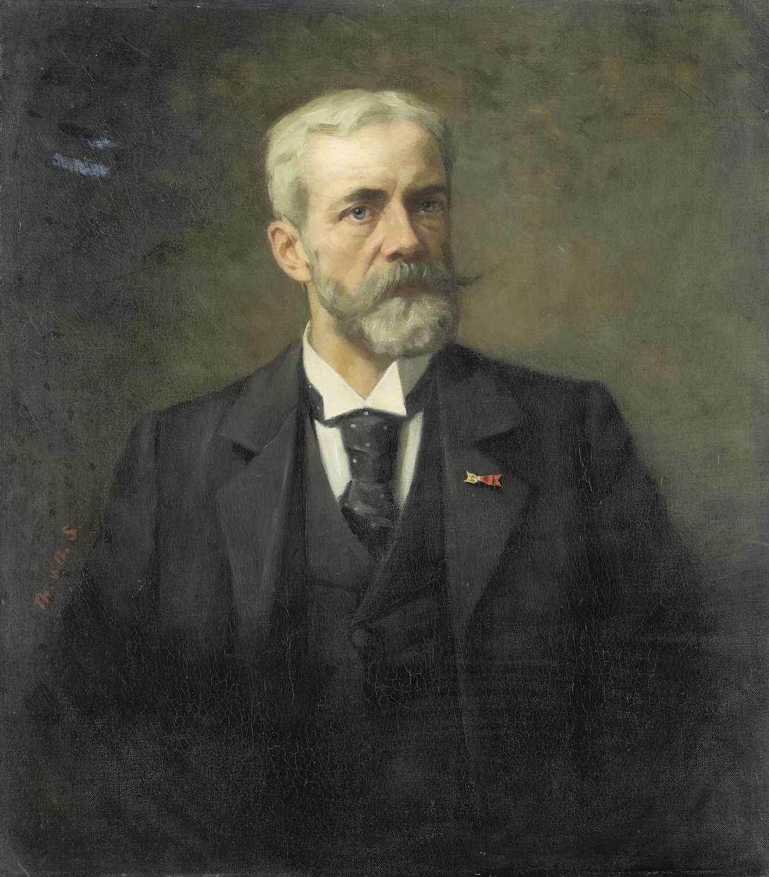 Frederick Daniel Otto Obreen (1840-96). Sjefdirektør for Rijksmuseum, Amsterdam av Thérèse Schwartze