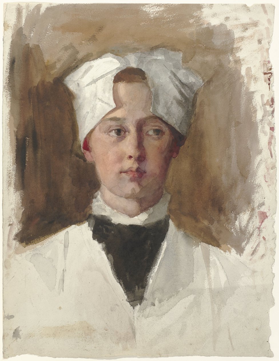 Portrett av en foreldreløs jente av Thérèse Schwartze