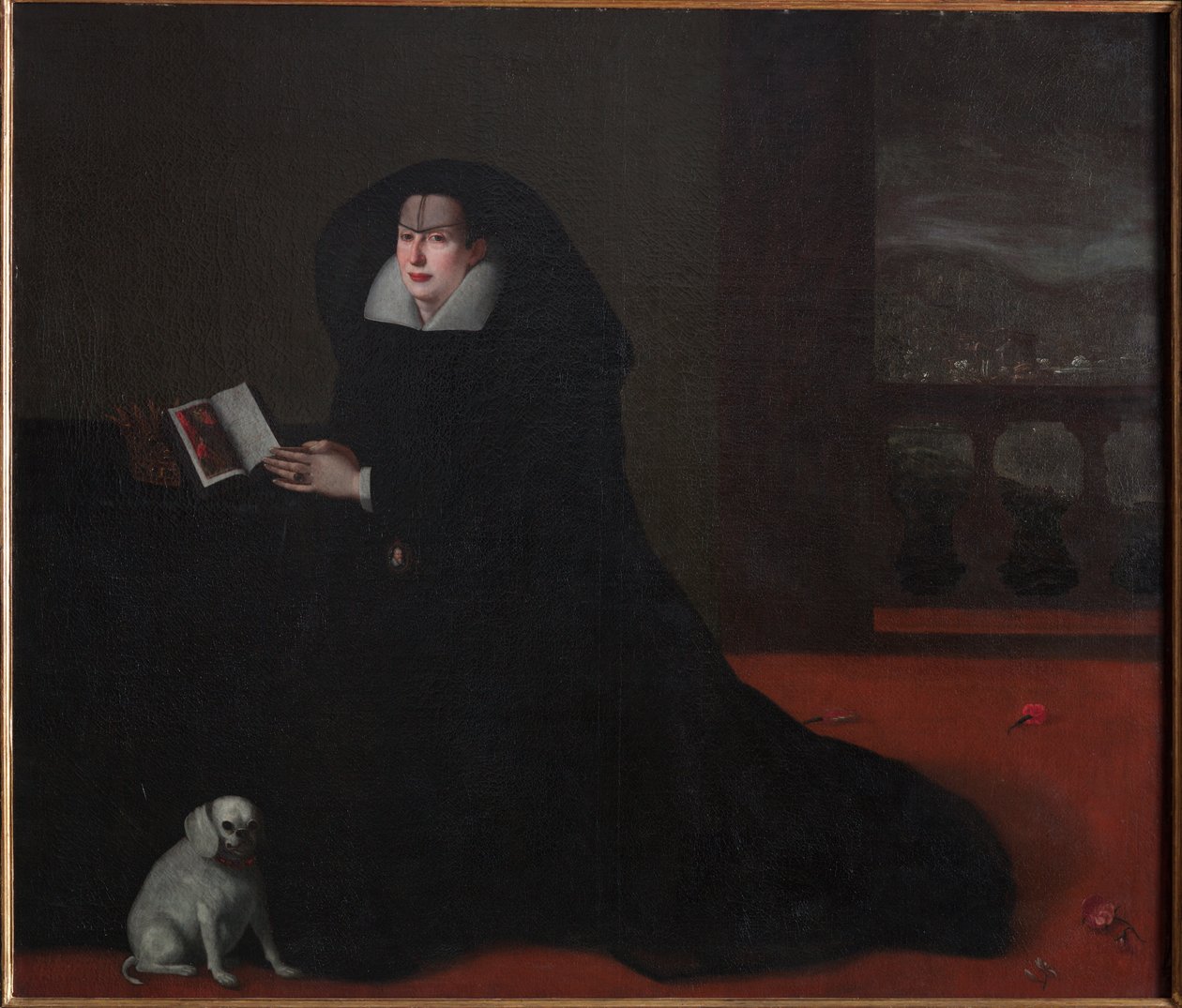 Portrett av Cristina di Lorena, storhertuginne av Toscana, ca. 1620 av Tiberio di Tito