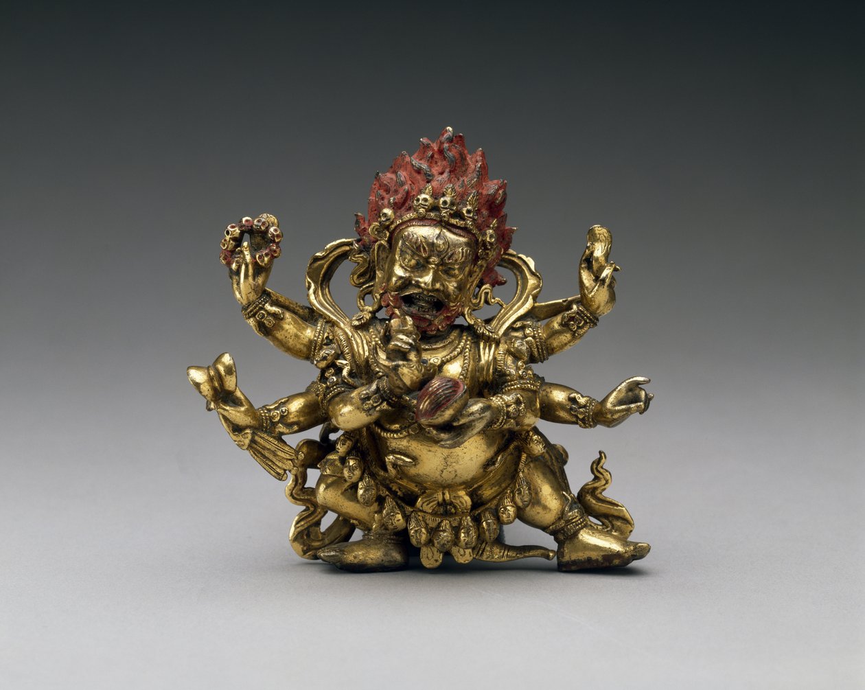 Mahakala Heruka av Tibetan School