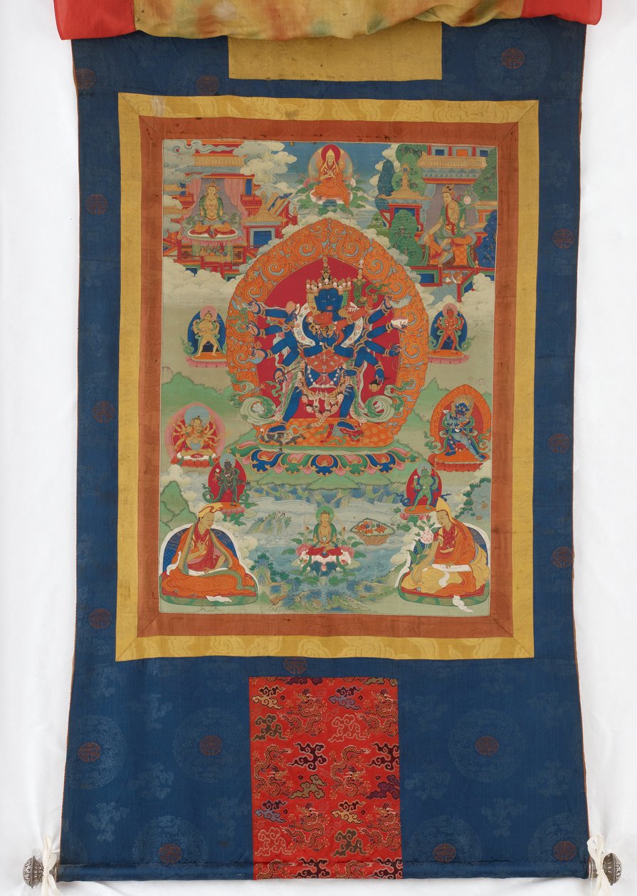 Paramsukh Chakrasanwara, midten av 1700-tallet av Tibetan School