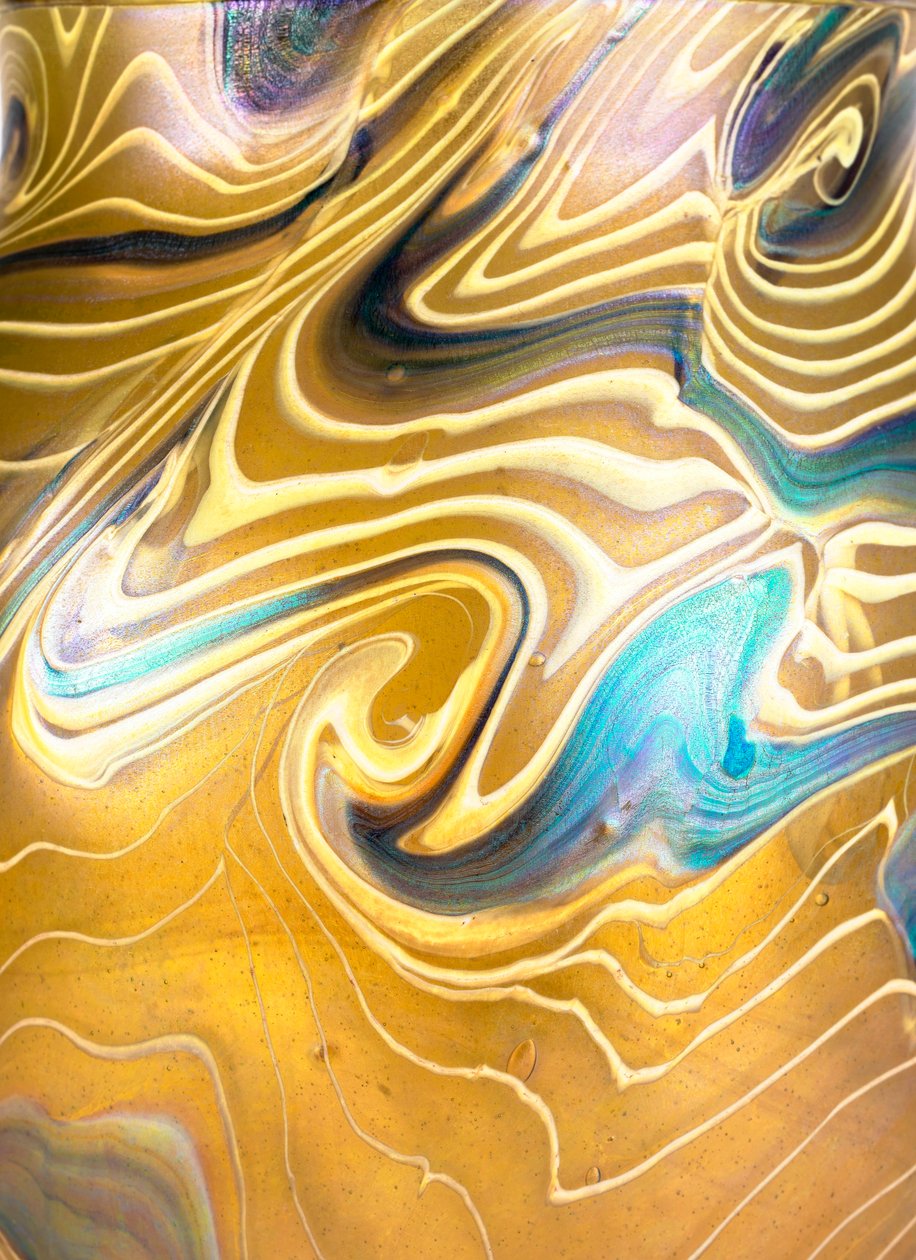 Dekorert vase, ca. 1895-96 (favrilglass) av Tiffany and Company