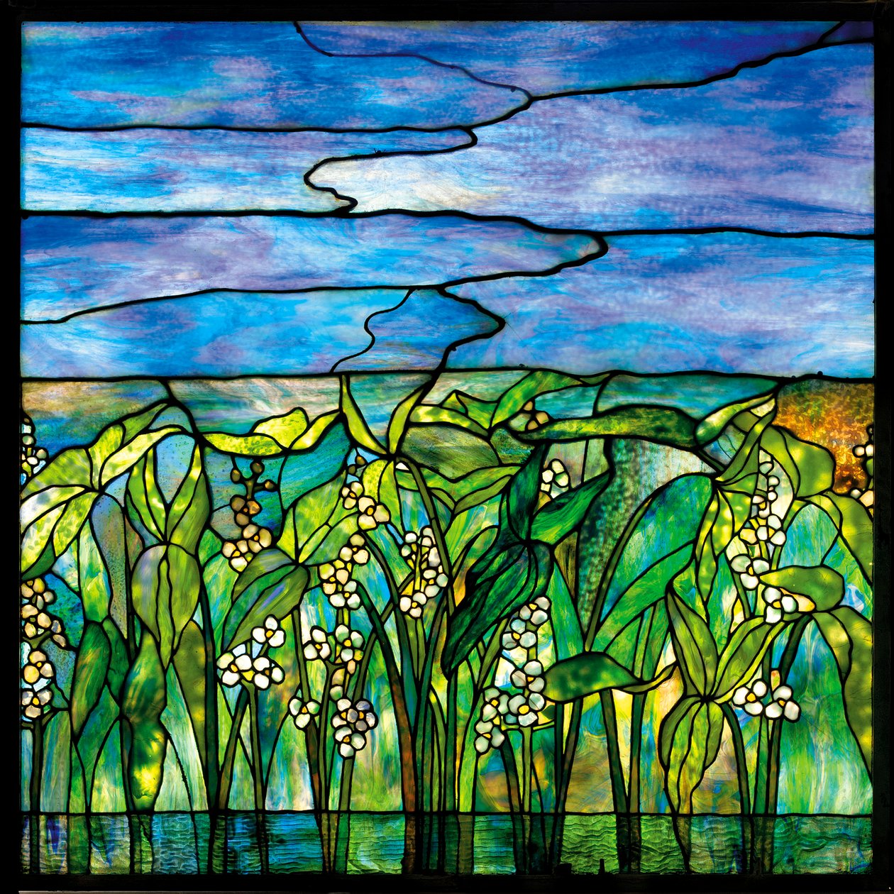 Arrowroot, ca. 1910 av Tiffany Studios