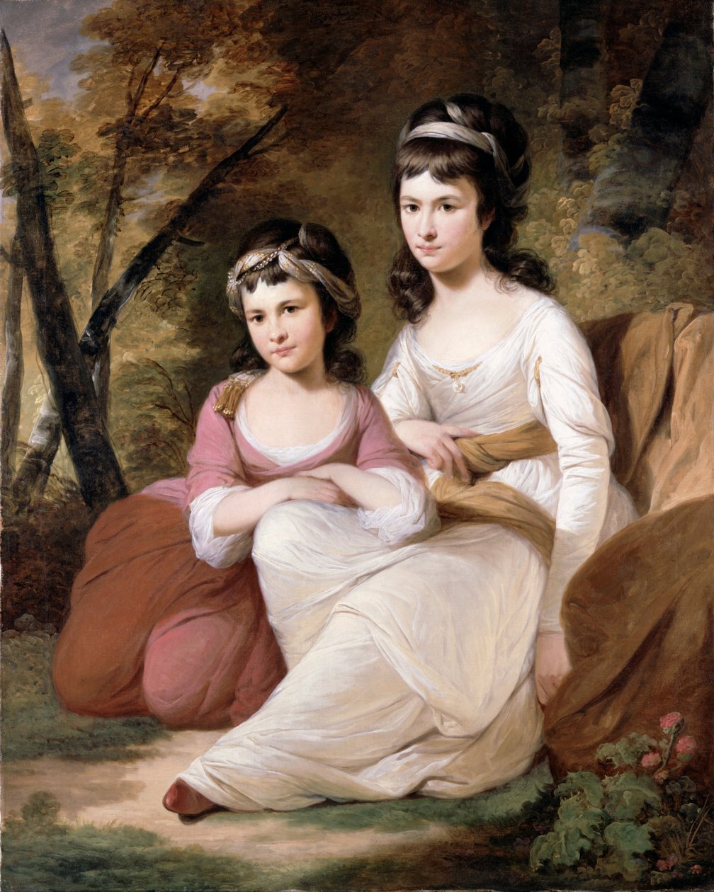 Eliza og Mary Davidson av Tilly Kettle
