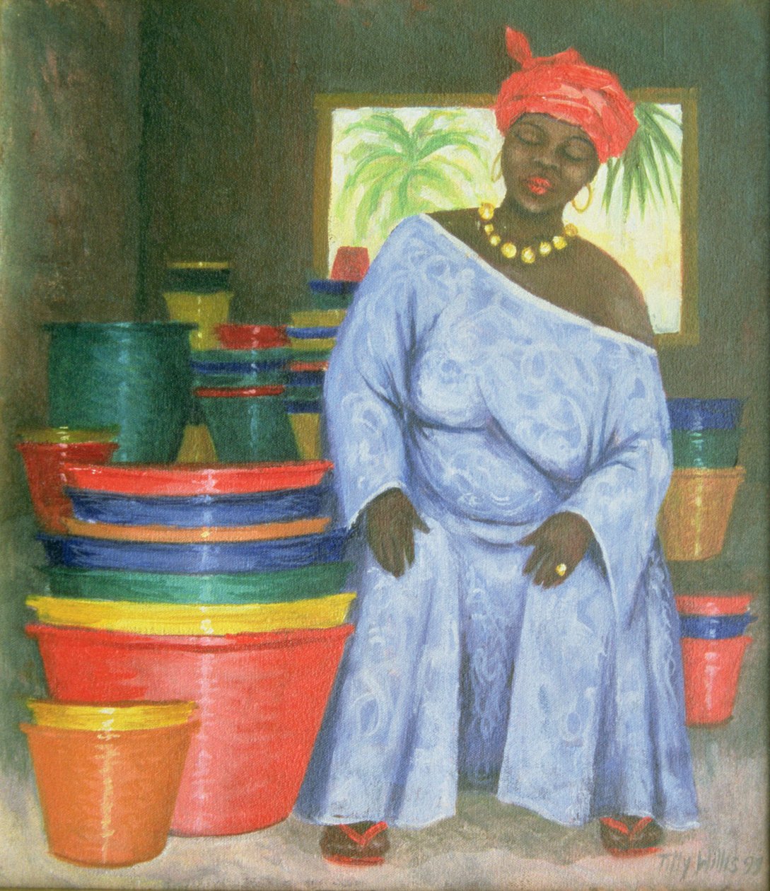 Bøttebutikk, 1999 av Tilly Willis