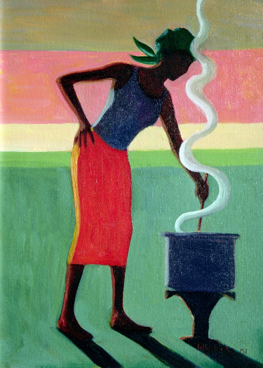 Cooking Rice, 2001 av Tilly Willis