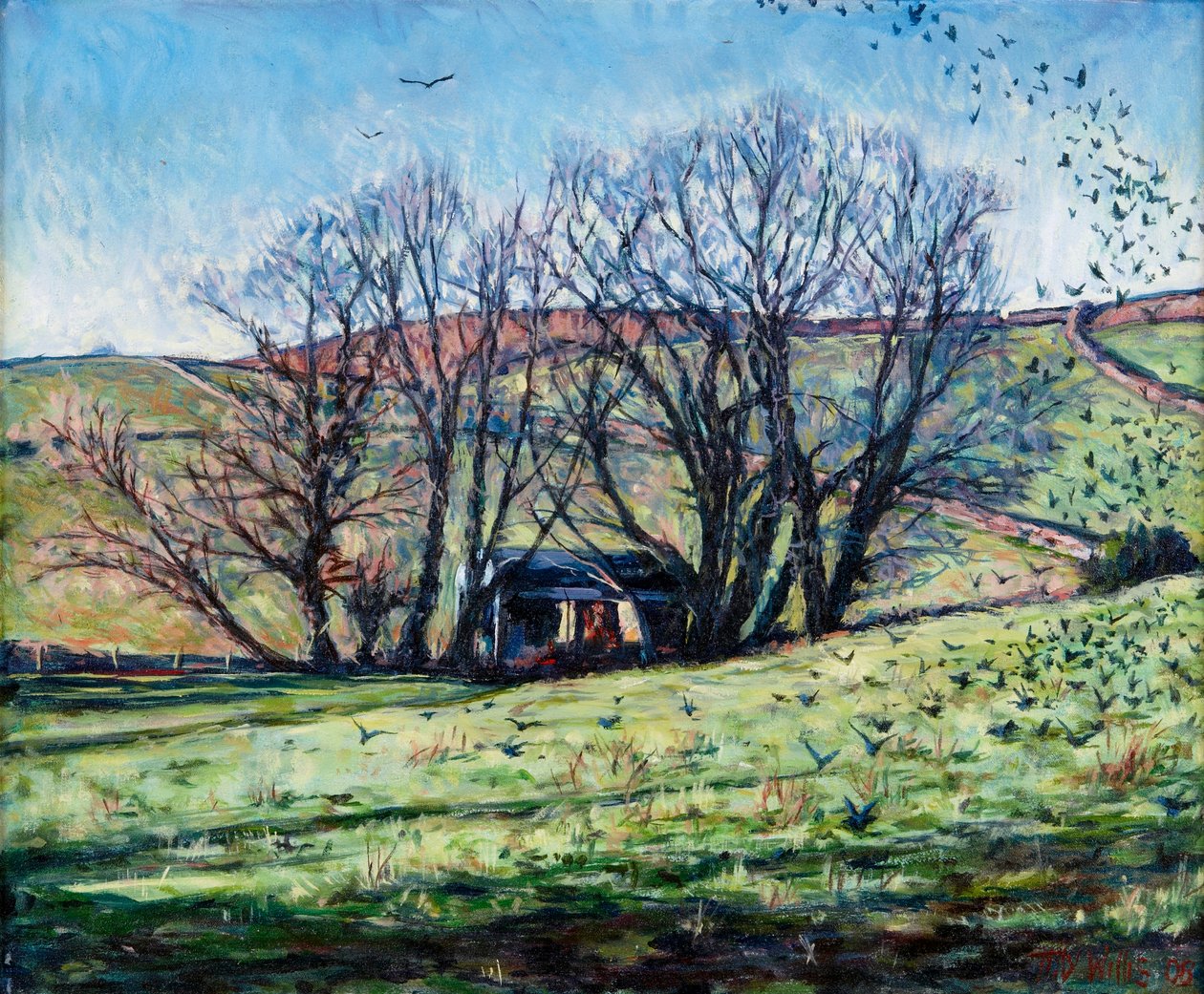 Crows Rising, 2009 av Tilly Willis