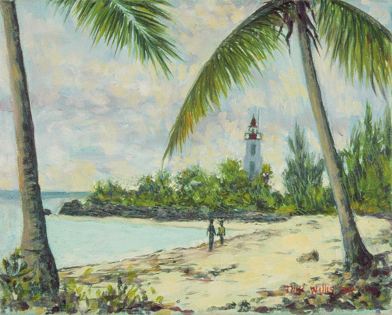 Fyret, Zanzibar, 1995 av Tilly Willis