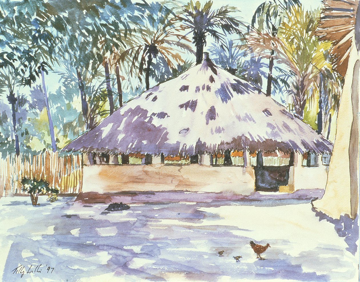 The Rotunda, Senegal, Vest-Afrika, 1997 av Tilly Willis
