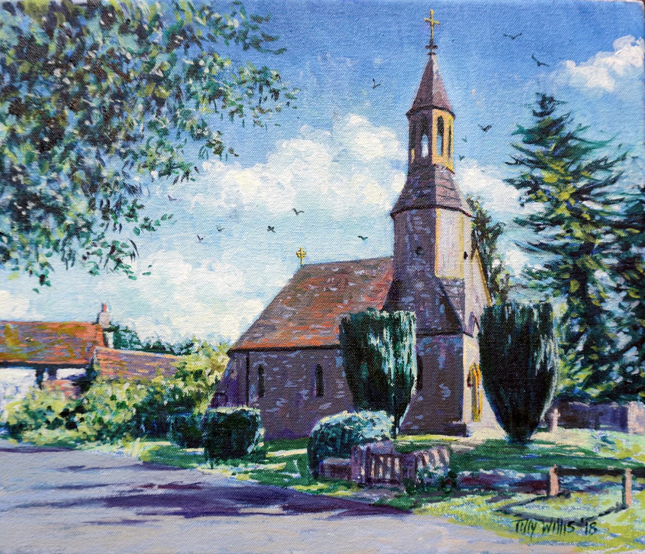 Landsbykirke av Tilly Willis