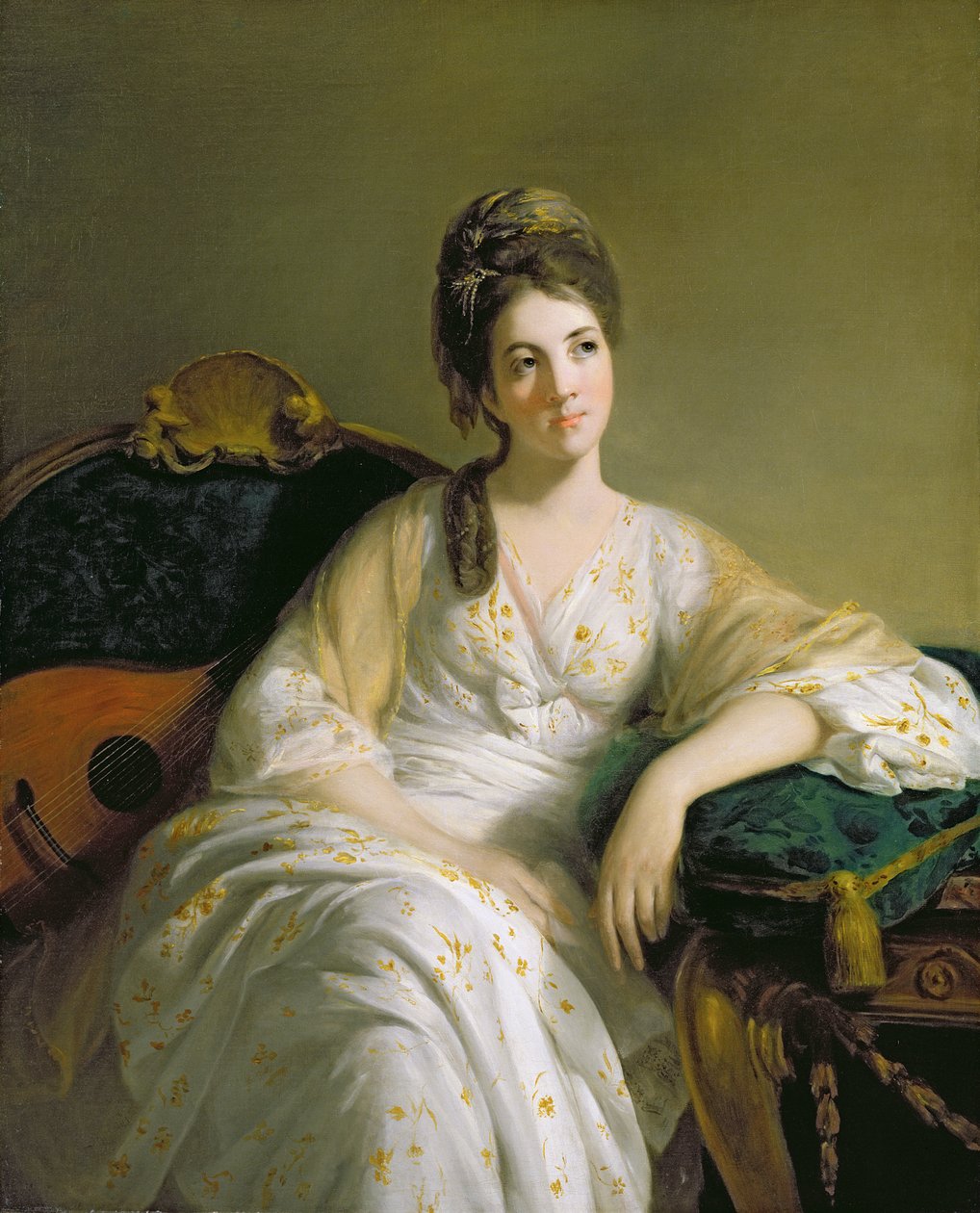 Eleanor Francis Grant, fra Arndilly, ca. 1764-69 (olje på lerret) av Tilly Kettle