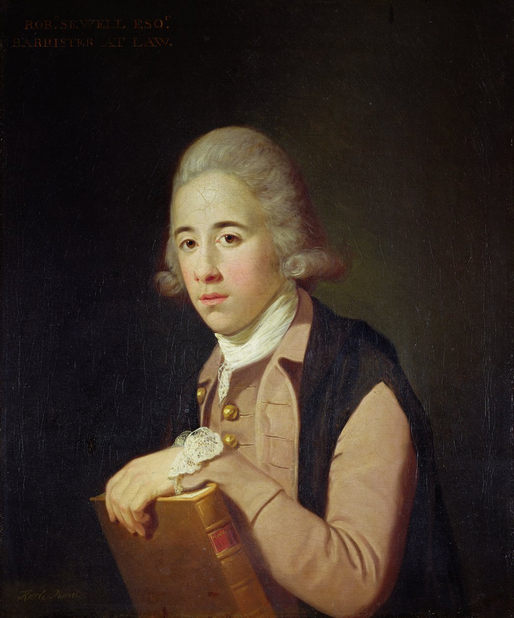 Portrett av Robert Sewell (f. 1735) ca. 1762 (olje på lerret) av Tilly Kettle