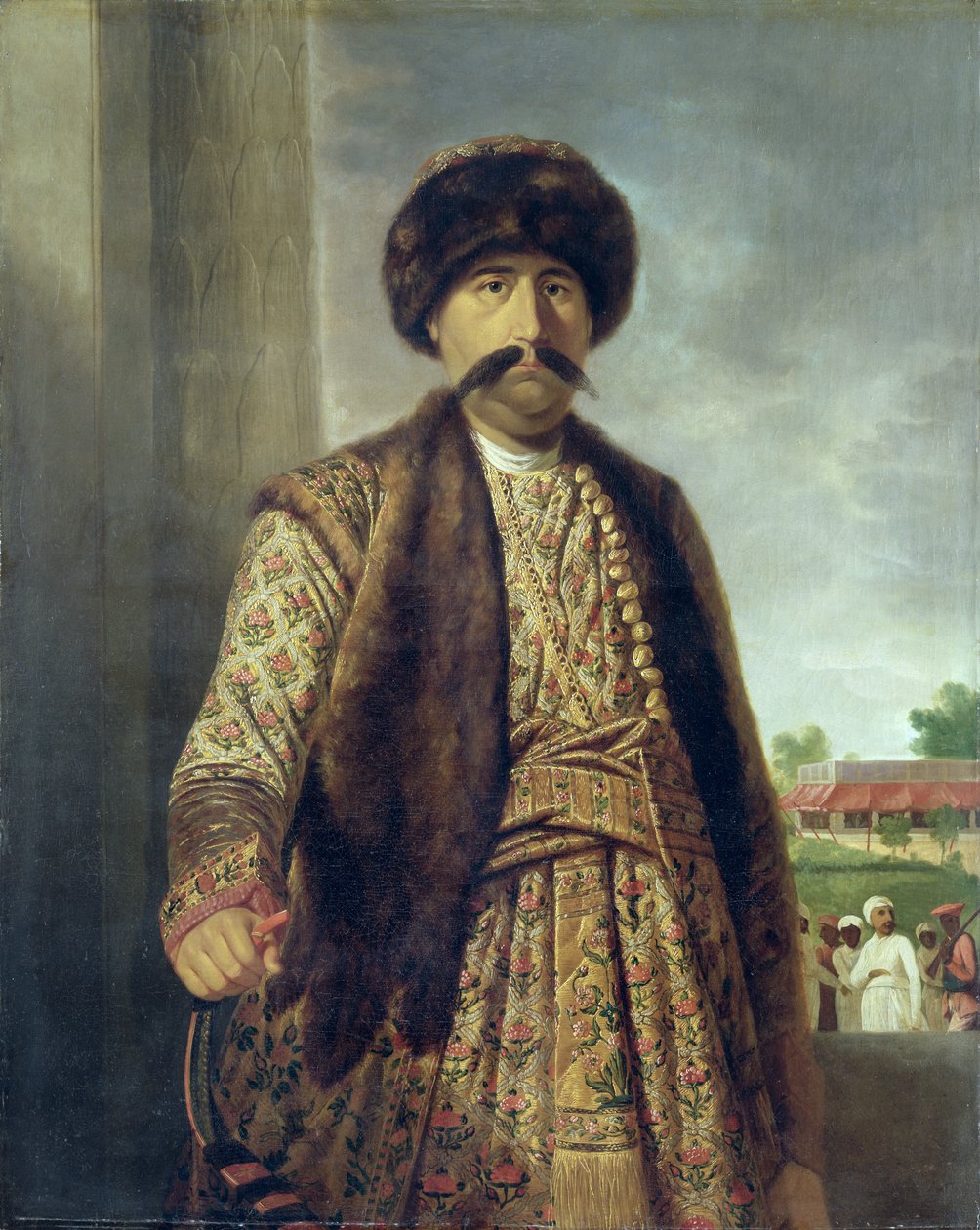 Shjod Doula (1754-75), Nawab Af Awad av Tilly Kettle