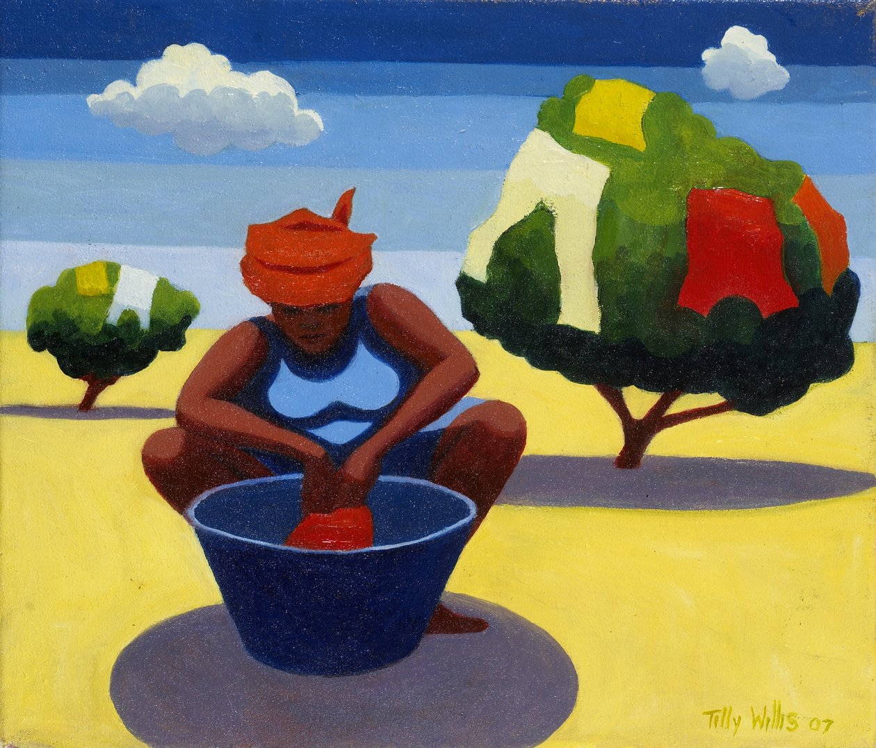 En tørkedag, 2007 av Tilly Willis