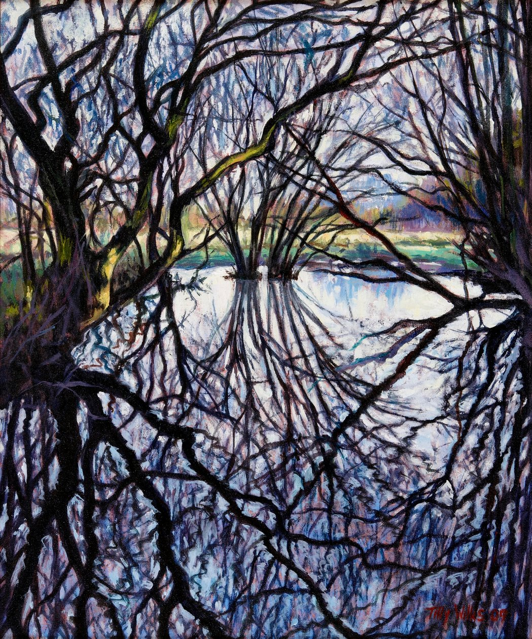 Pond Reflections, 2009 av Tilly Willis