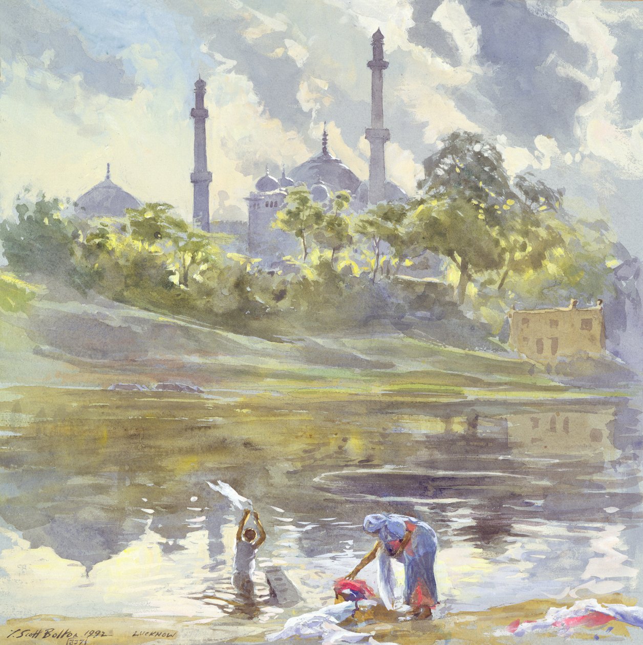 Lucknow, Uttar Pradesh, India, 1992 (wc) av Tim Scott Bolton