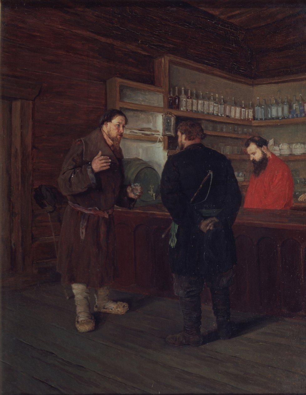 På en taverna av Timofei Illarionovich Mozgov