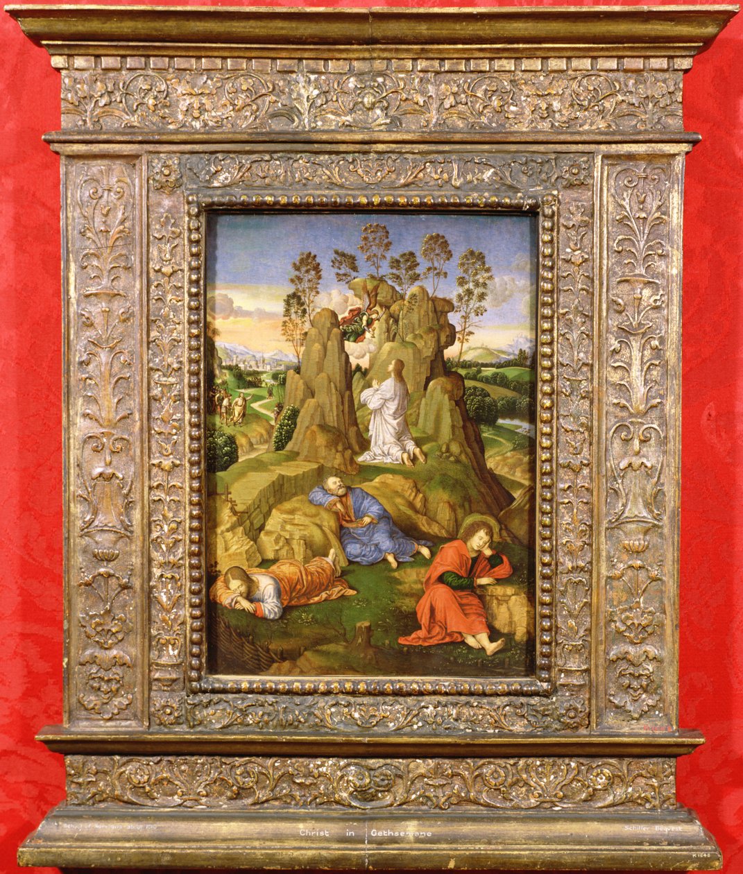 Kristus i Getsemane, ca. 1510 (olje på panel) av Timoteo Viti