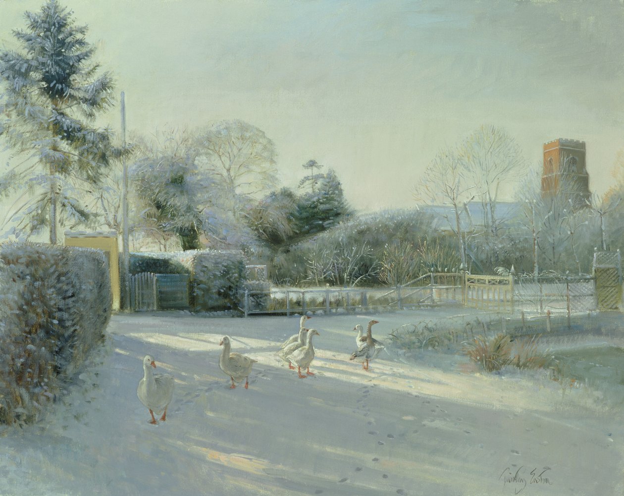 Kirkegrense, Bedfield av Timothy Easton