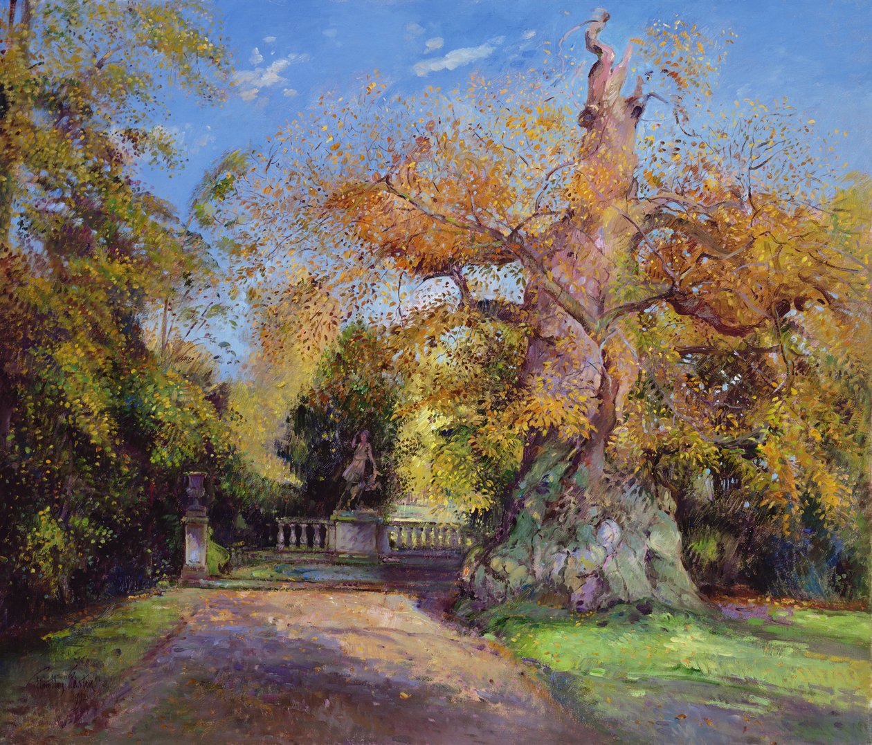 Diana i Chestnut Avenue, Shrubland Park, Suffolk av Timothy Easton