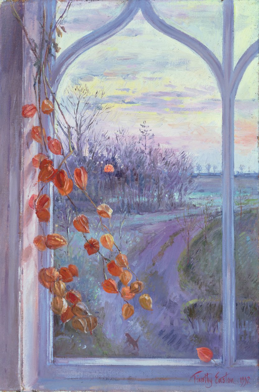 Lykter ved solnedgang av Timothy Easton