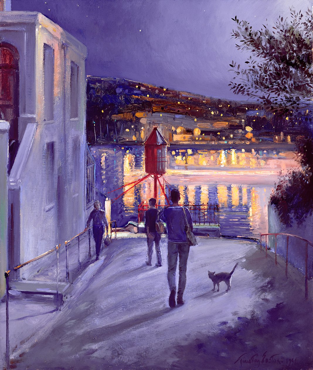 Månebelyst start av Timothy Easton