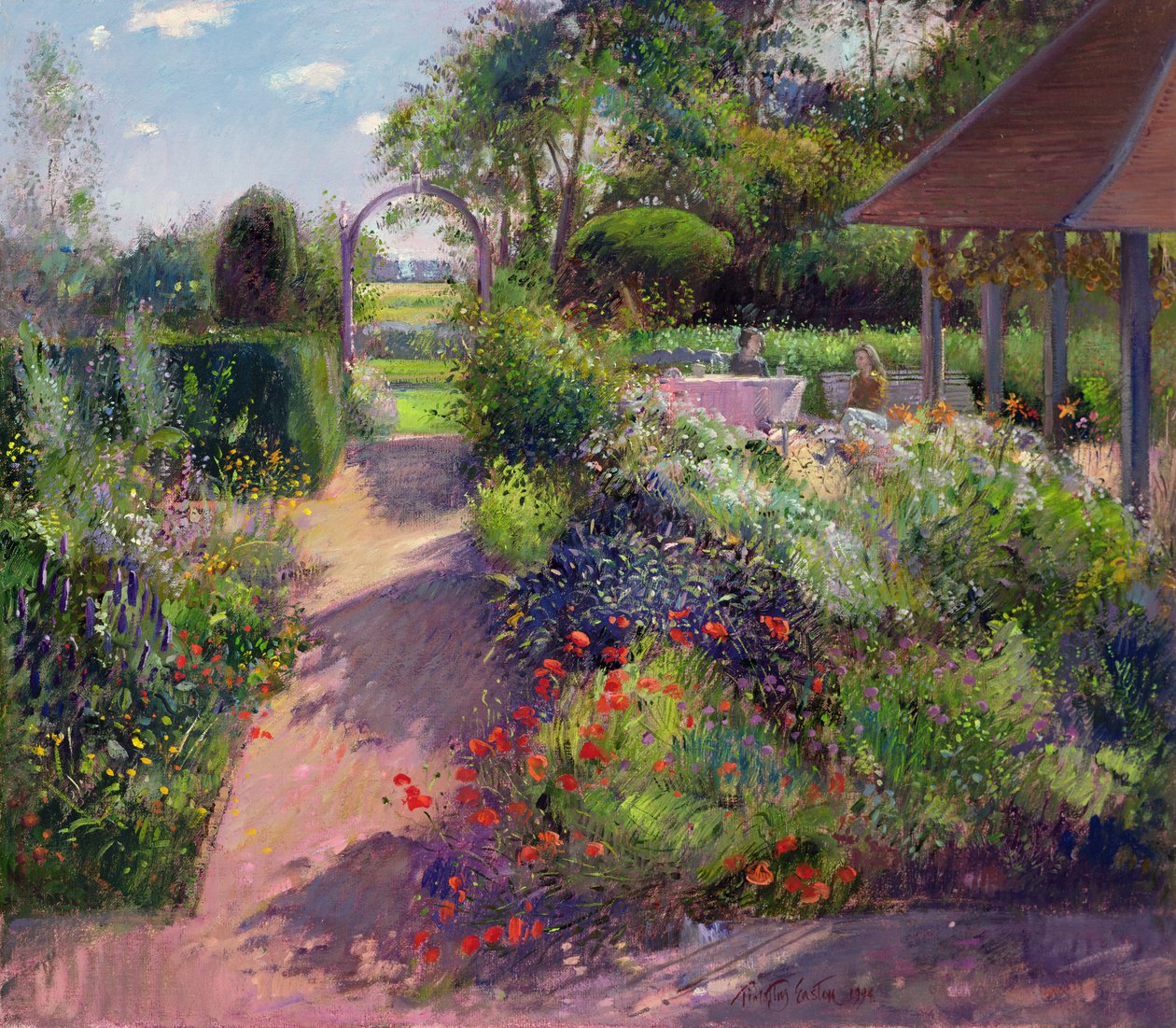 Morning Break in the Garden, 1994 av Timothy Easton
