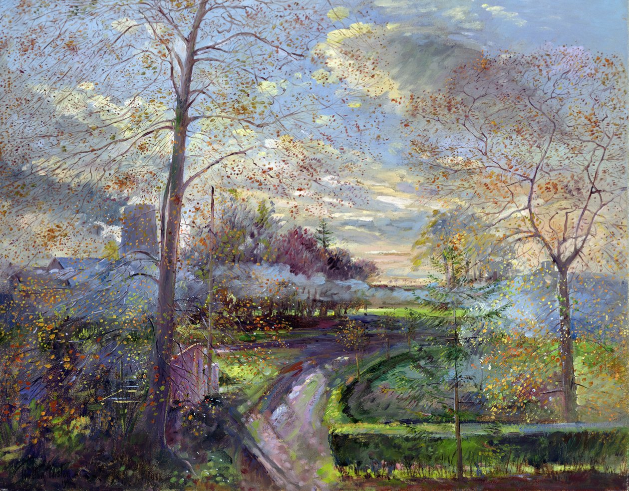 Røykdrift, høst av Timothy Easton