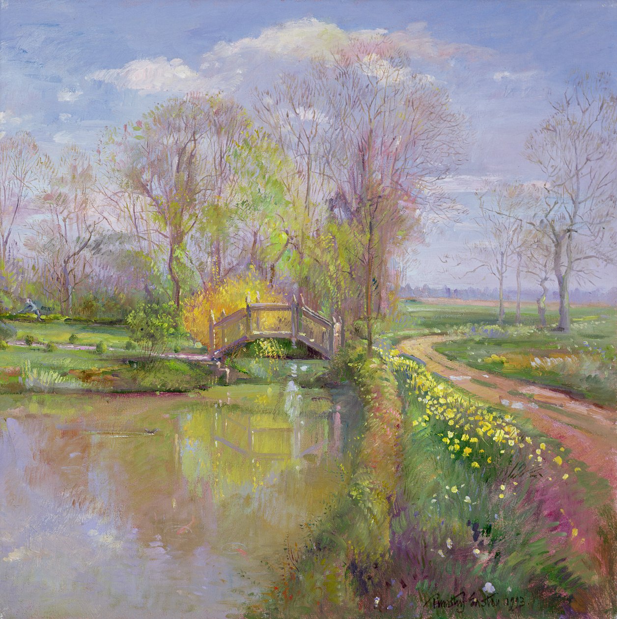 Spring Bridge, 1992 av Timothy Easton