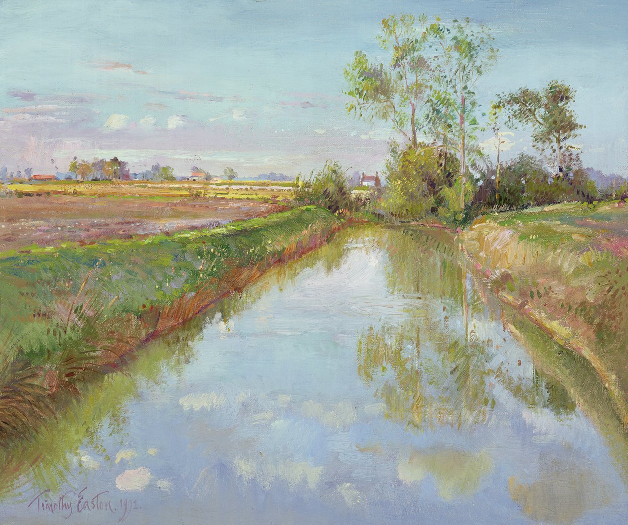 Fiskebassenget, høst av Timothy Easton
