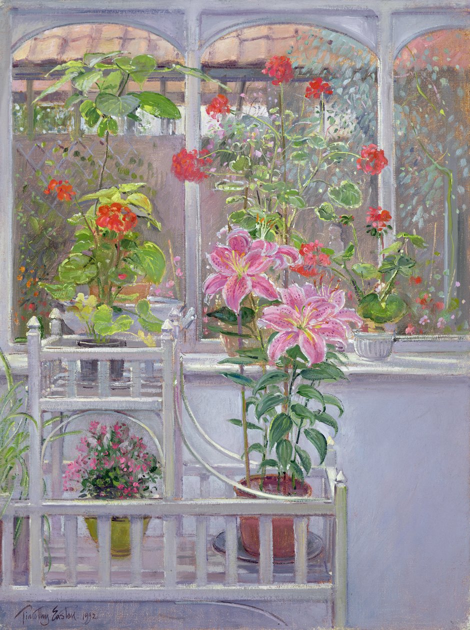 Gjennom konservatorievinduet, 1992 av Timothy Easton