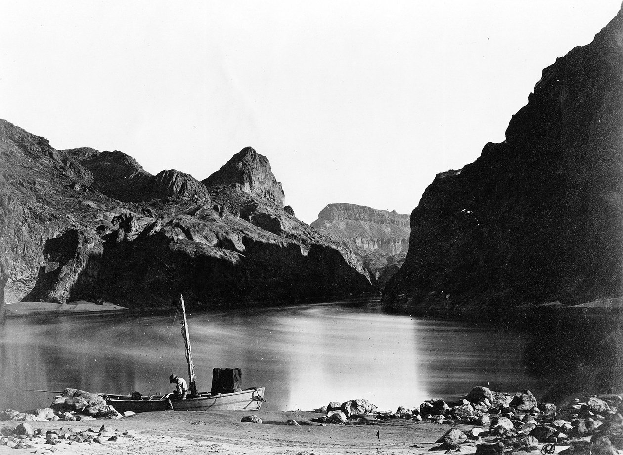 Black Cañon i Colorado, 1871 av Timothy O