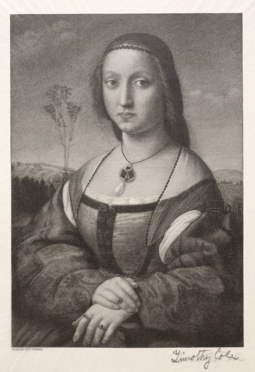 Gamle italienske mestere: Maddalena Doni, 1888-1892. av Timothy Cole