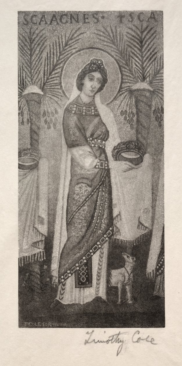 Gamle italienske mestere: St. Agnes, 1888-1892. av Timothy Cole