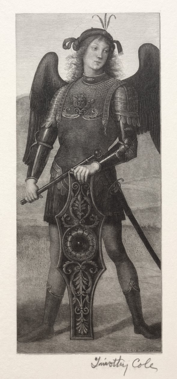 Gamle italienske mestere: St. Michael, 1888-1892. av Timothy Cole