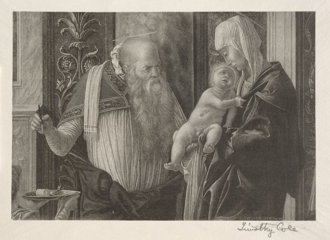 Gamle italienske mestere: Omskjæringen, 1888-1892. av Timothy Cole